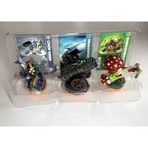 Skylanders Giants Battlepack Chop Chop Dragonfire Cannon Shroomboom Activision